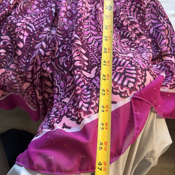 NWT Rabbit Rabbit Rabbit Sleeveless Fit & Flare Midi Dress Berry 16 - Picture 7 of 9